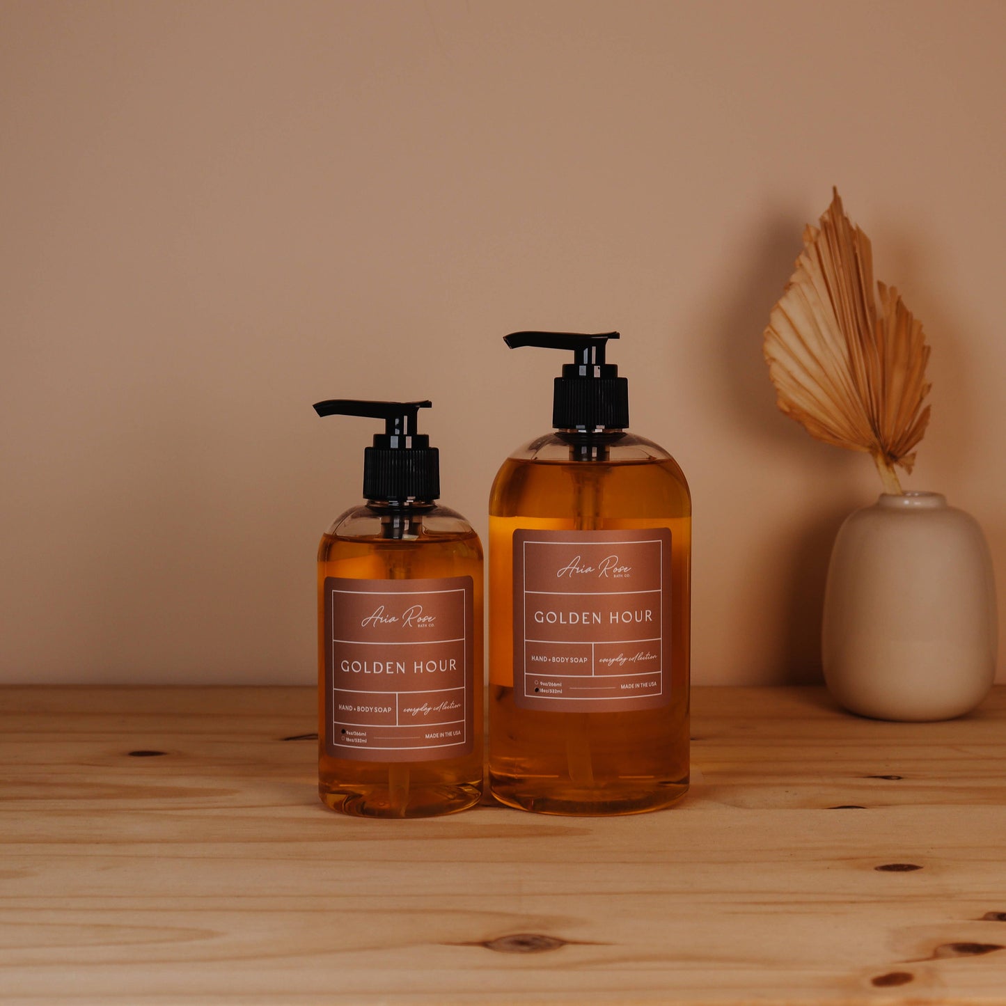 Golden Hour Hand + Body Liquid Soap: 9 oz