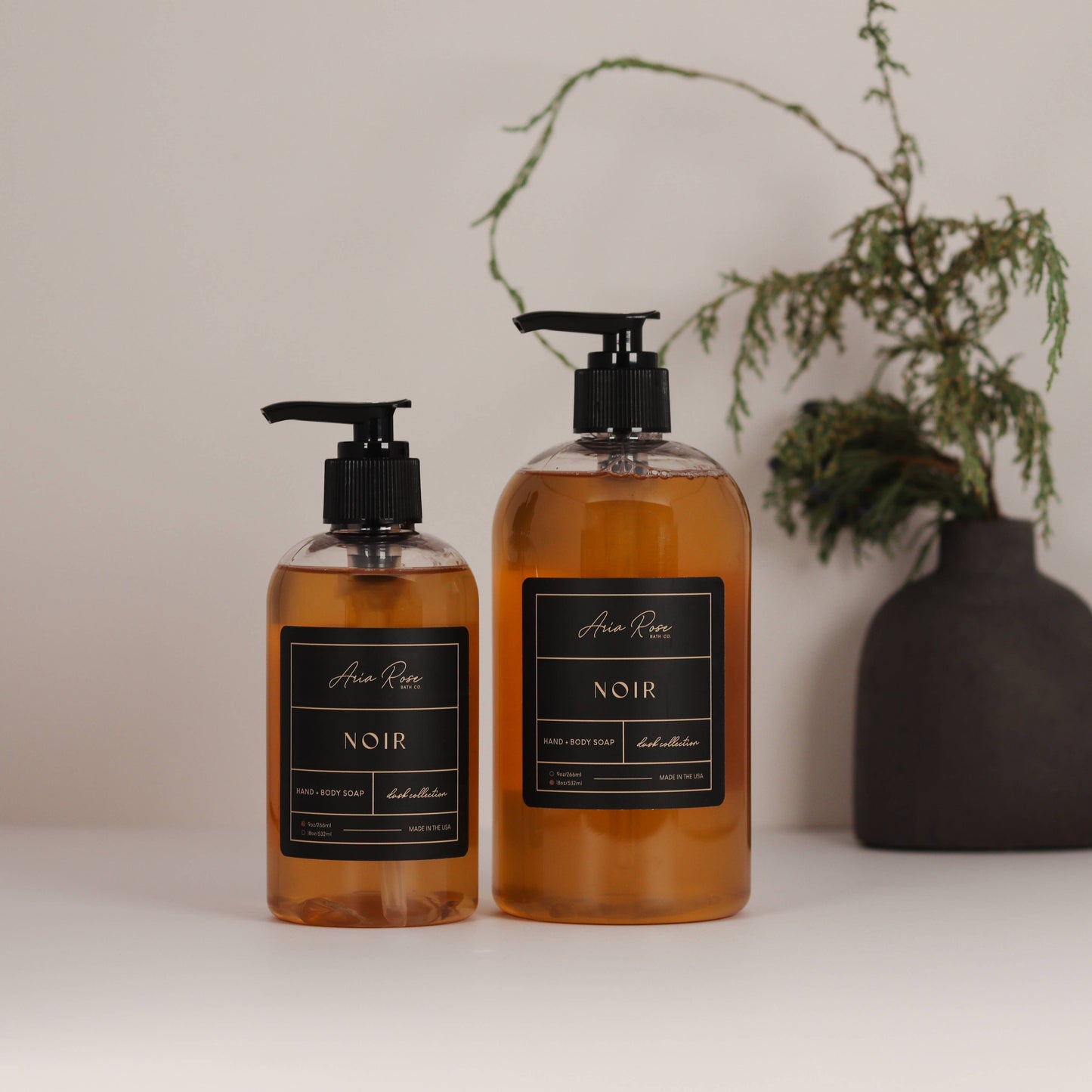 Noir Hand + Body Liquid Soap - Dusk Collection: 9 oz