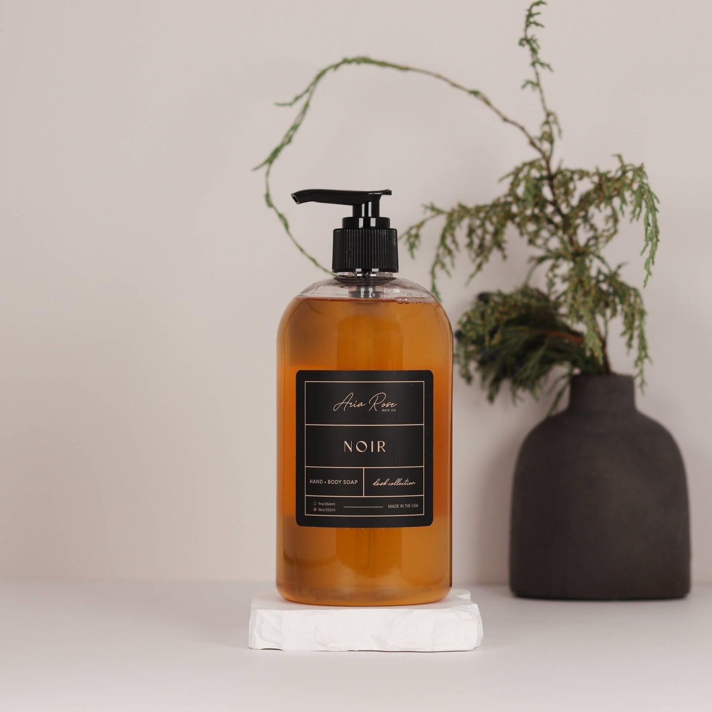 Noir Hand + Body Liquid Soap - Dusk Collection: 9 oz