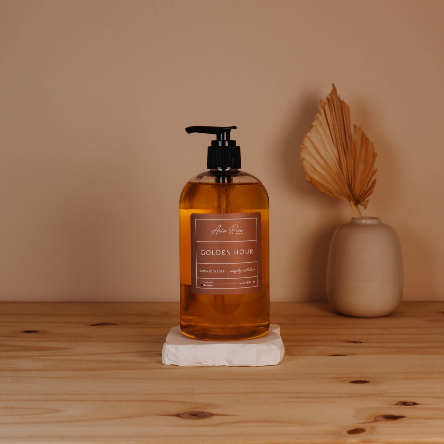 Golden Hour Hand + Body Liquid Soap: 9 oz