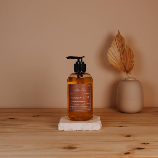 Golden Hour Hand + Body Liquid Soap: 9 oz