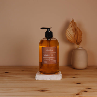 Golden Hour Hand + Body Liquid Soap: 9 oz