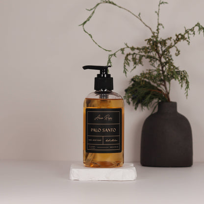 Palo Santo Hand + Body Liquid Soap - Dusk Collection: 9 oz