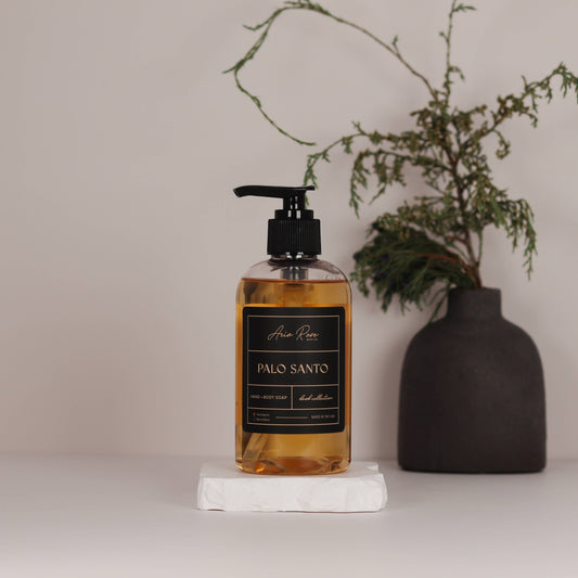 Palo Santo Hand + Body Liquid Soap - Dusk Collection: 9 oz